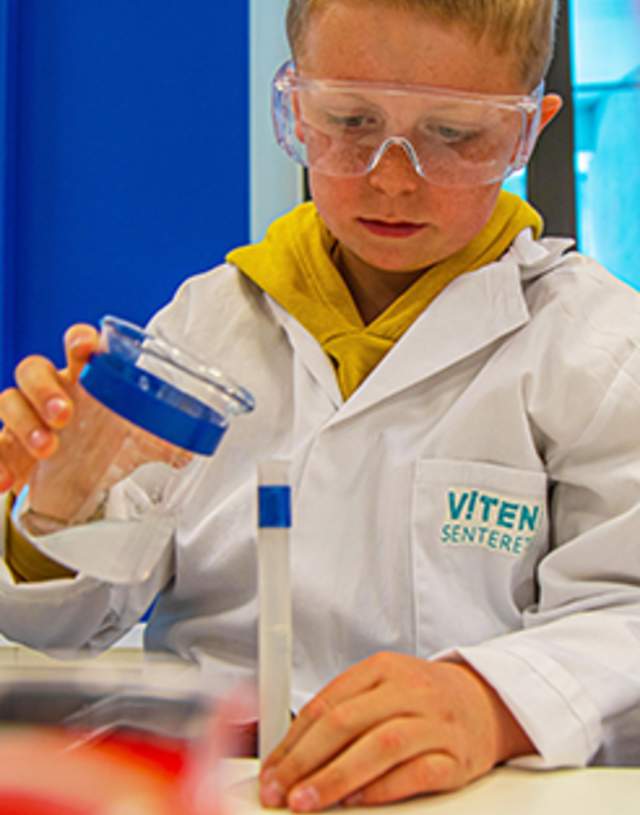 gutt på lab