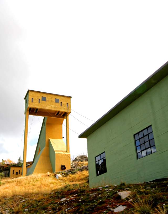Knaben mining town Kvinesdal southern Norway