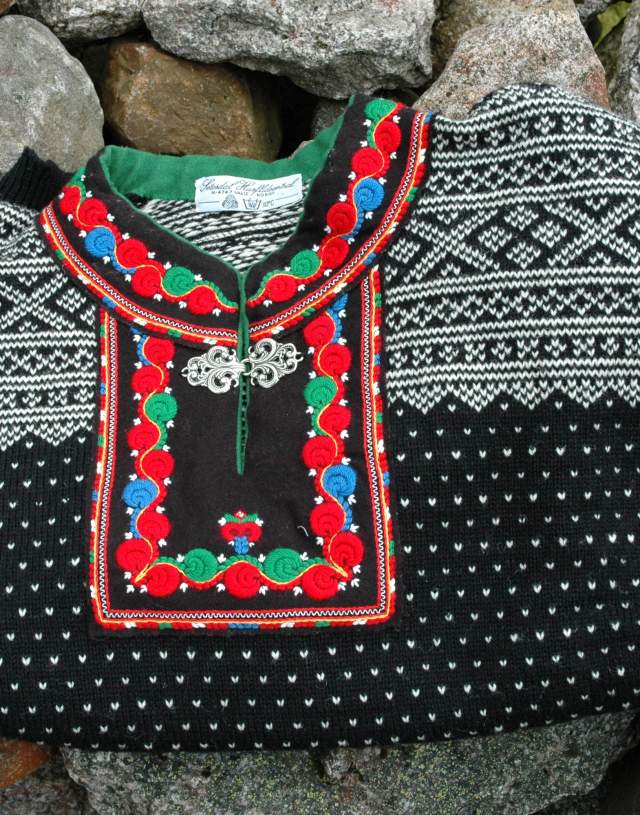 Sweater with the original Setesdal pattern