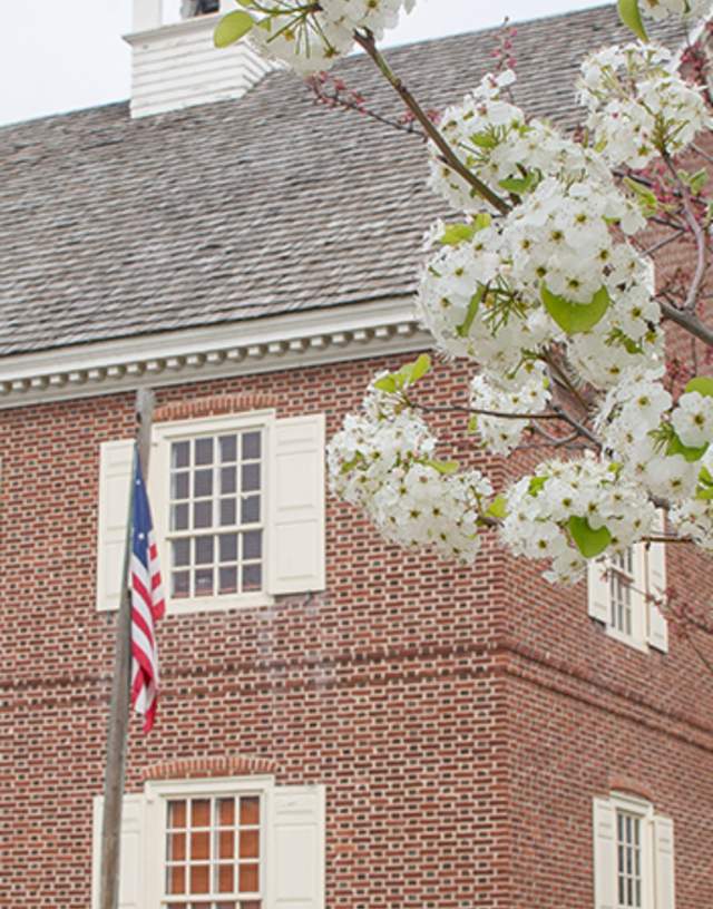 Spring Colonial Courthouse