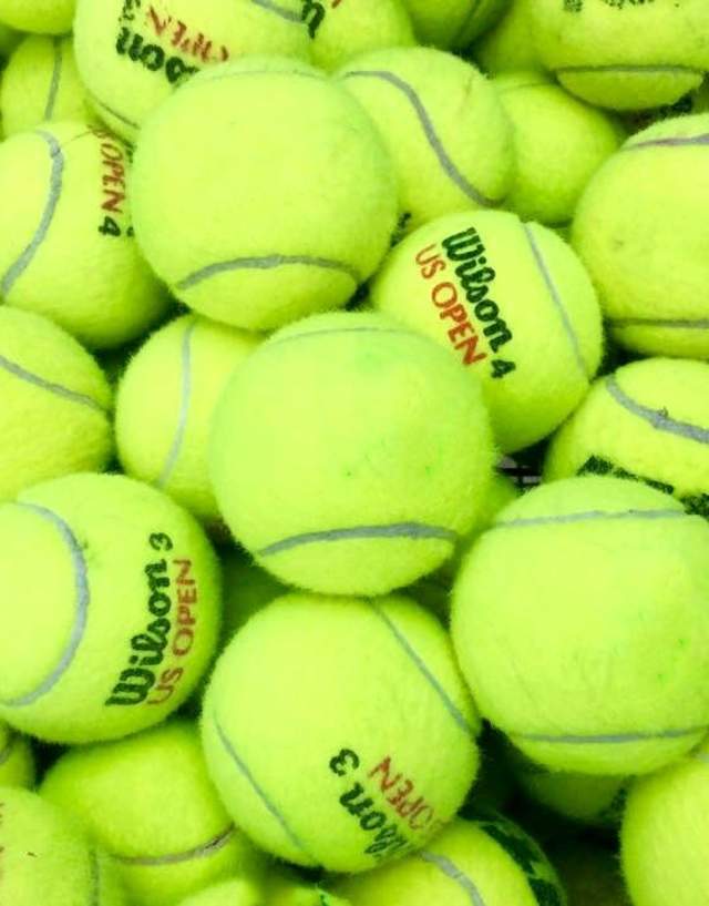 Pile of Tennis Balls