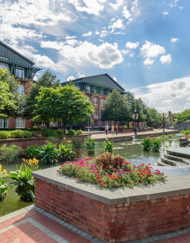 Carroll Creek Downtown Frederick