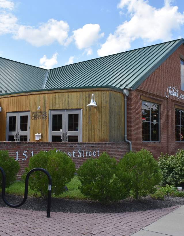 Exterior of the Frederick Visitor Center