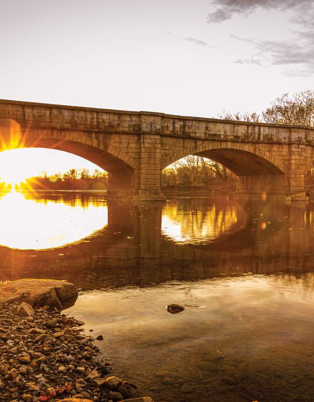 MONOCACY aqueduct sunset