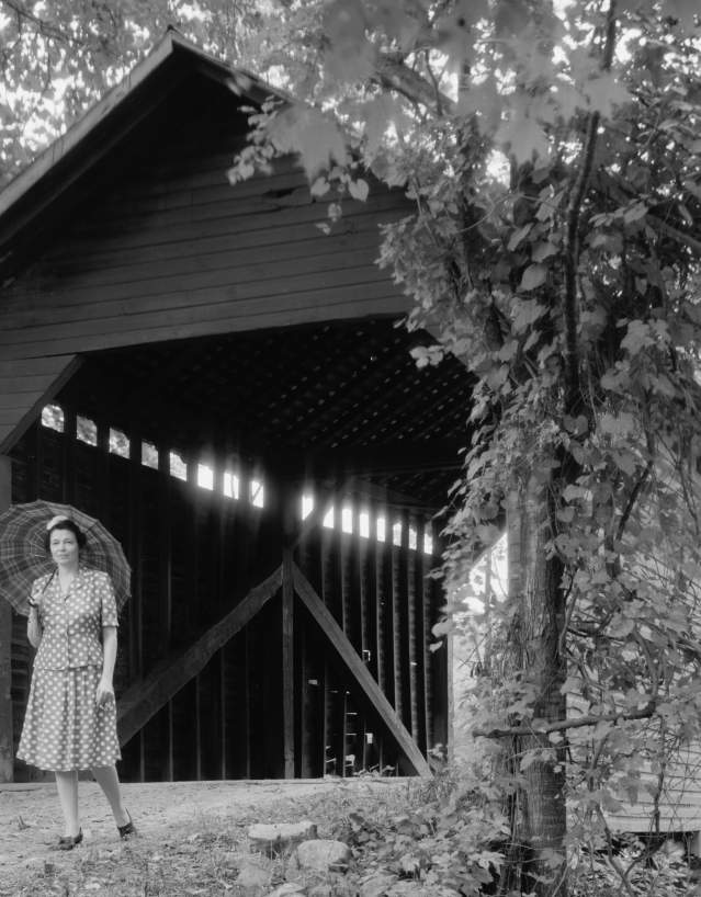 Roddy Road Covered Bridge Historical Image