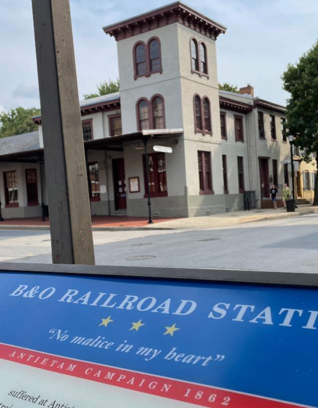 Civil War Trails - Railroad Station