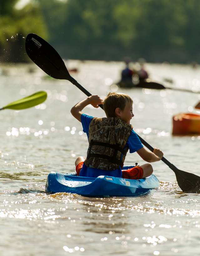 Kayak the Kaw