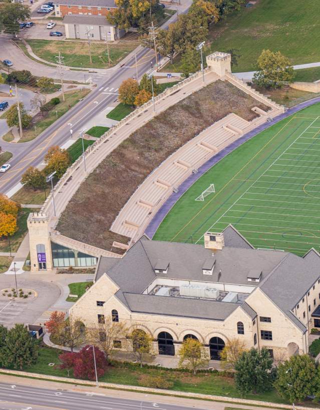 Aerial Memorial Stadium