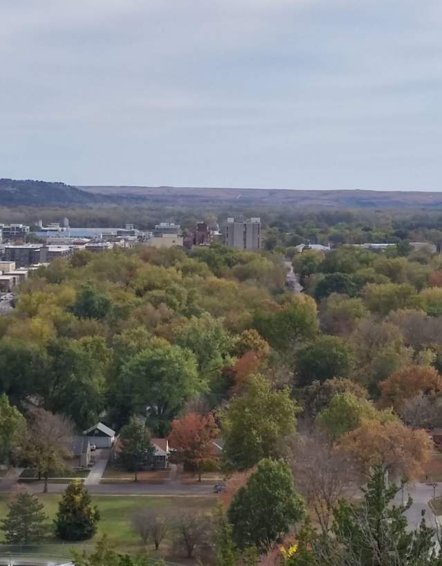Aerial view of Manhattan