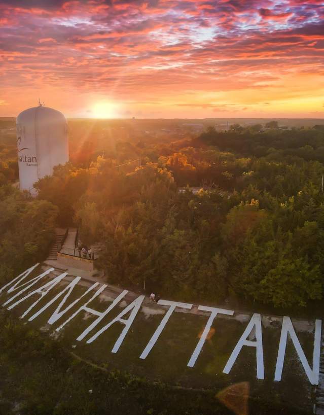 Bluemont Hill Sunset