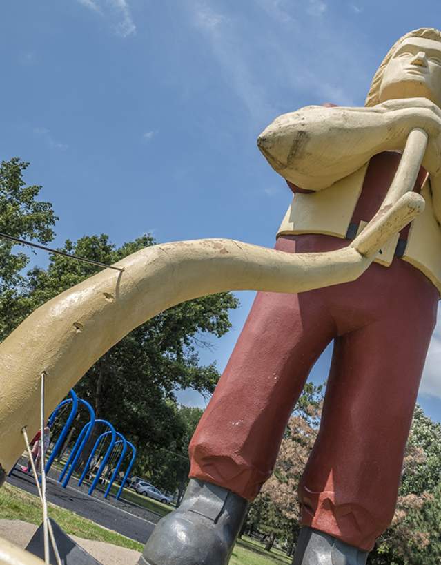 Johnny Kaw in City Park