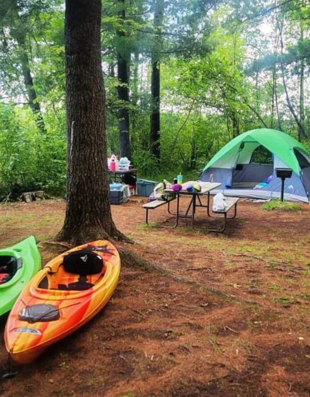 Spend time camping in the Stevens Point Area at one of the many area campgrounds.