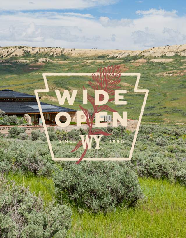 Wide Open, Fossil Butte National Monument, known for the world s largest deposits of freshwater fish fossils.