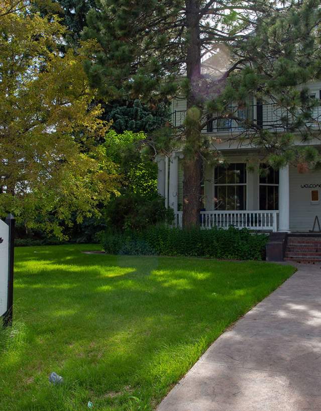 The Sager House Bed and Breakfast, a charming historic home in Lusk, Niobrara County, Wyoming.