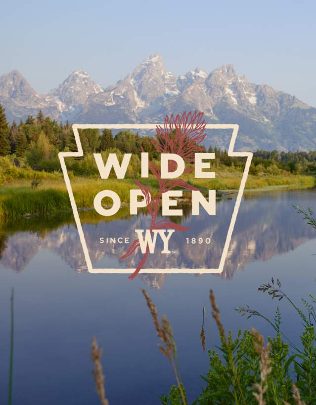 Wide Open, Since 1890 Grand Teton National Park in the northwest of the state of Wyoming