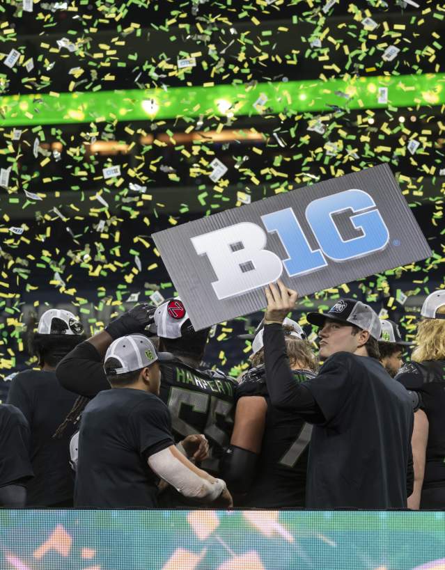 2024 Big Ten Football Championship Game Celebration