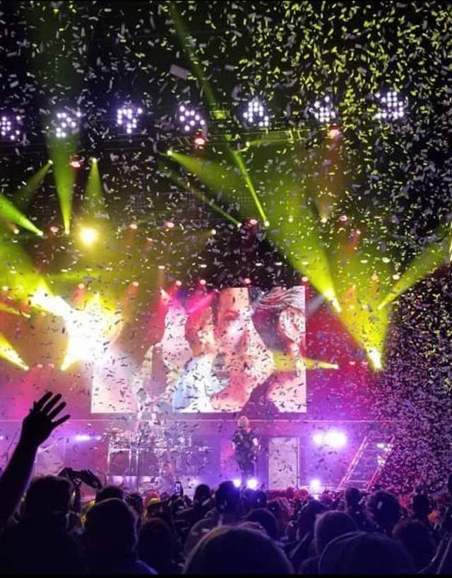 Concert at The Pavilion with Confetti