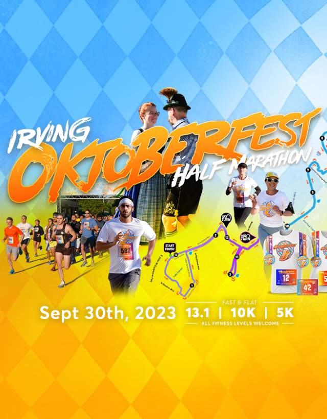 Irving Marathon Oktoberfest 2023 Hero