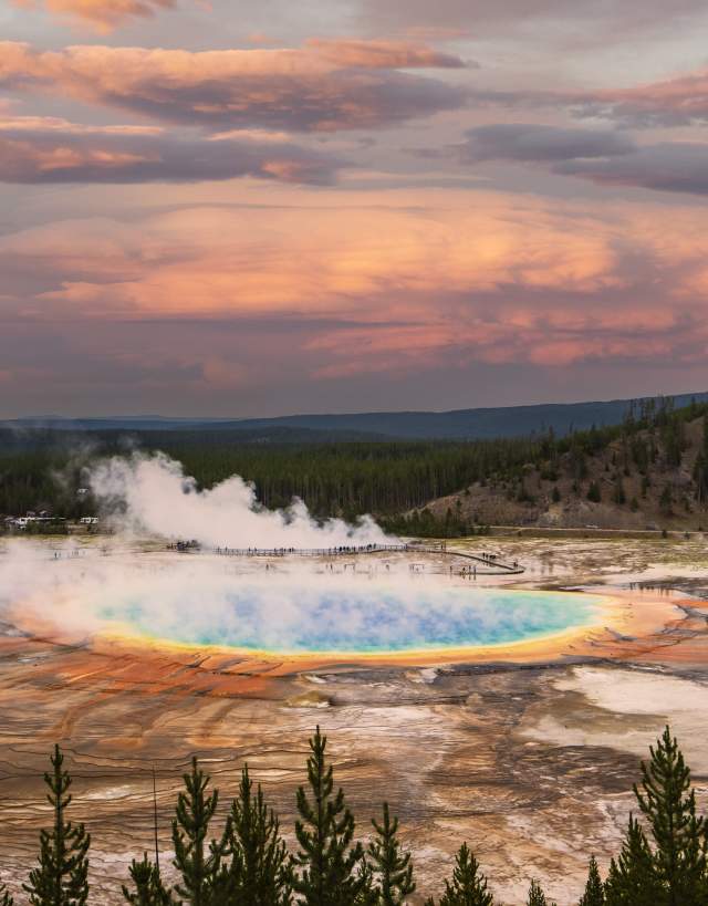 Grand Prismatic Spring Yellowstone
