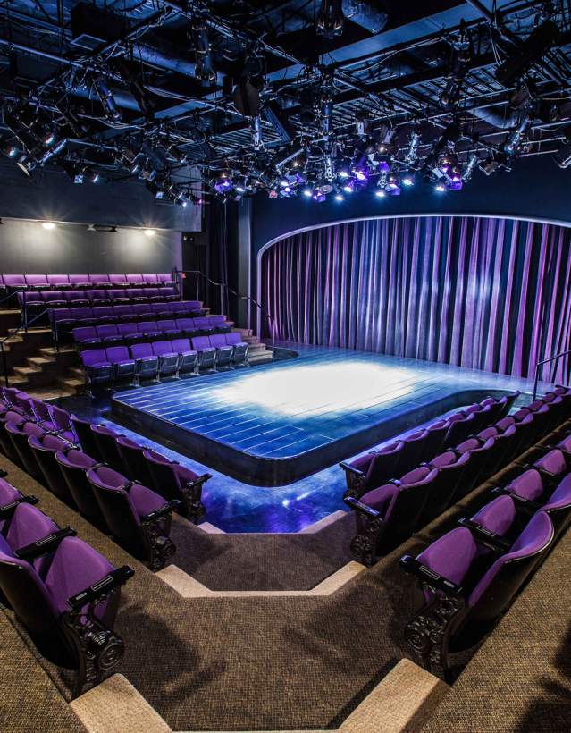 Interior of Purple Rose Theater
