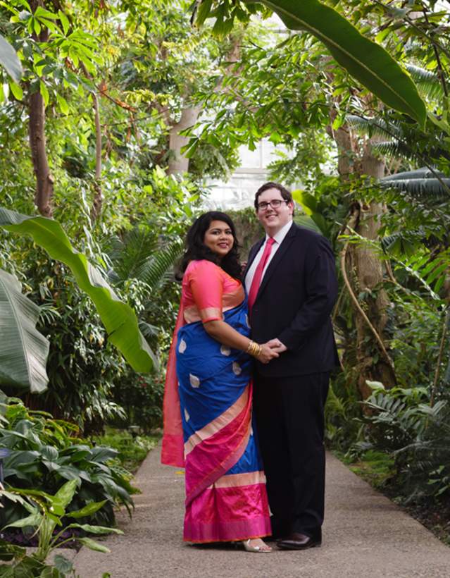Couple at Matthaei Botanical Gardens