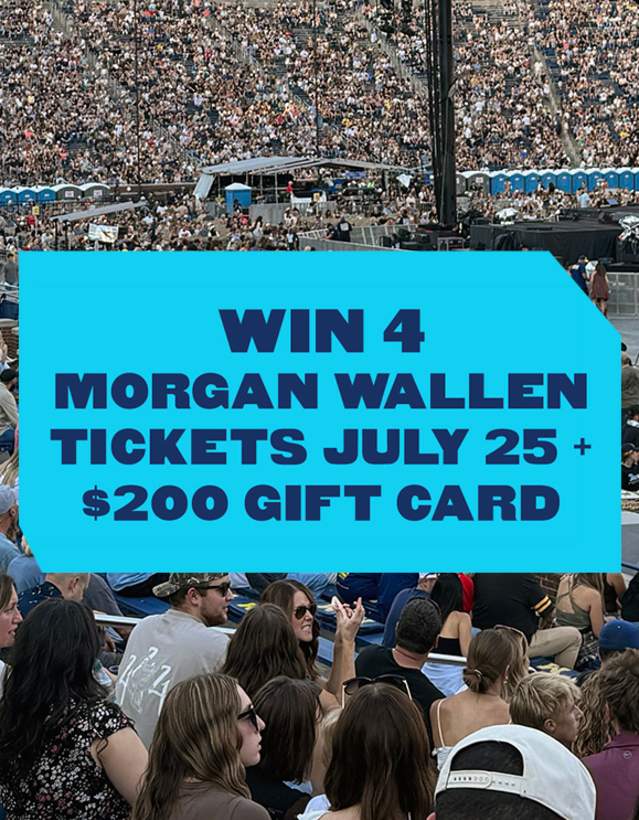 Win 4 Morgan Wallen Tickets