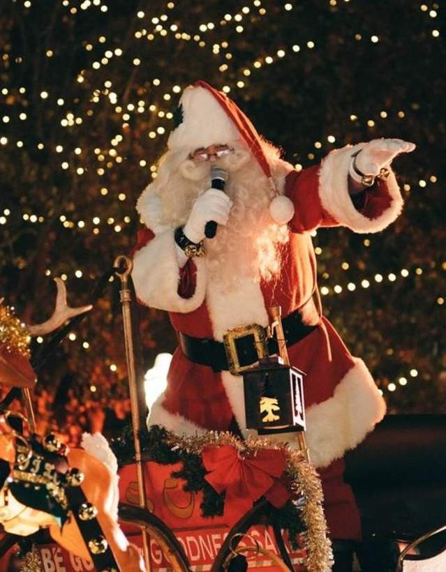 Chelsea hometown holiday Santa visit