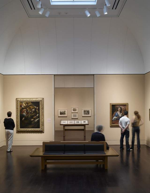 Blanton Museum - interior gallery