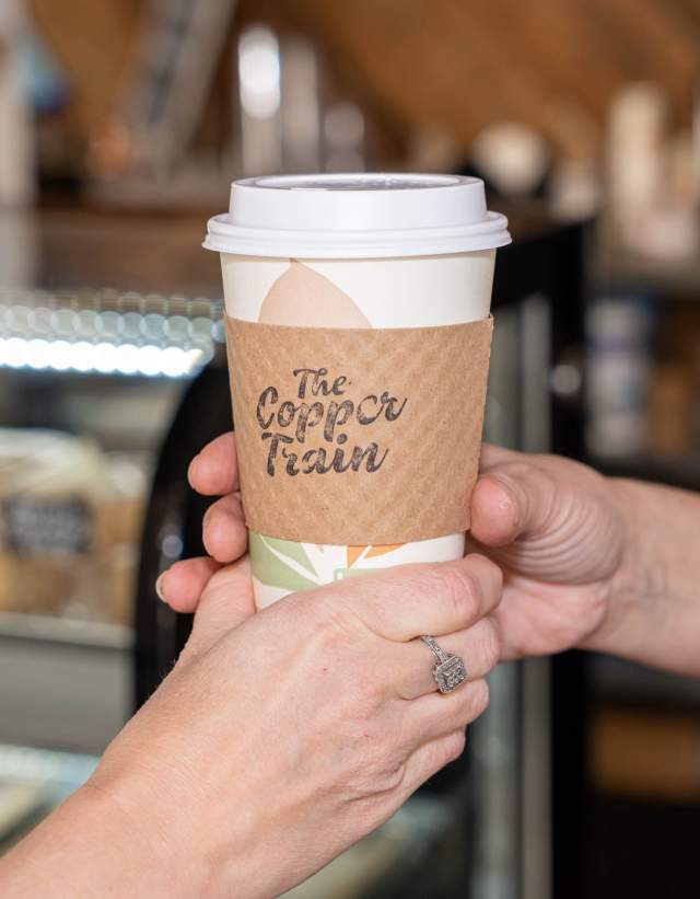 The Copper Train cup