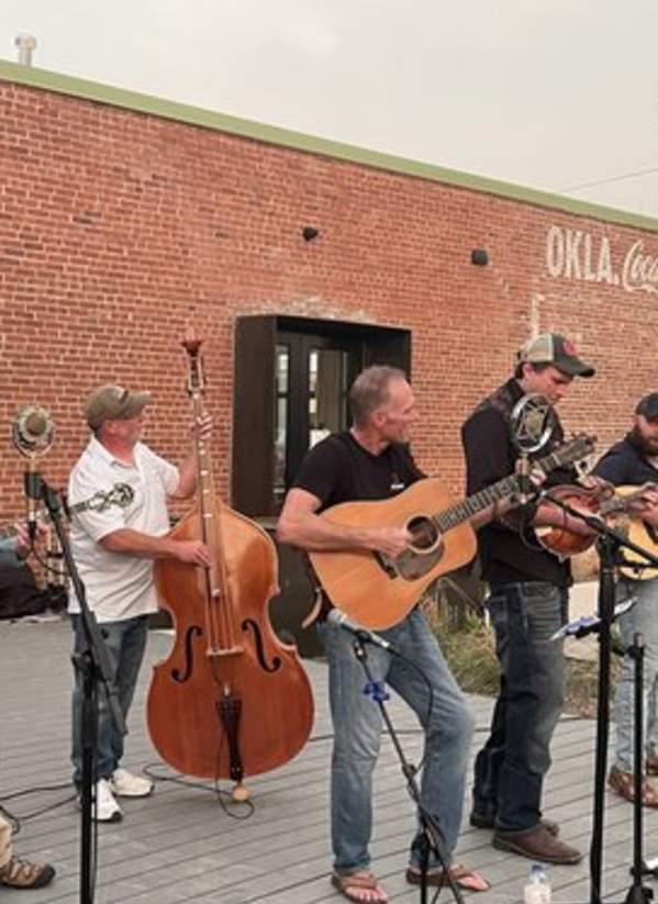 Live music on the patio