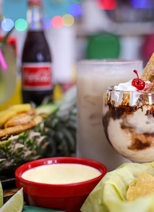 Churro ice cream margs