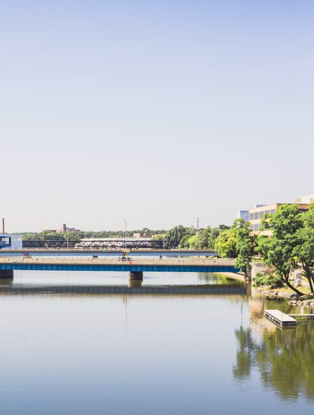 Downtown Rockford skyline