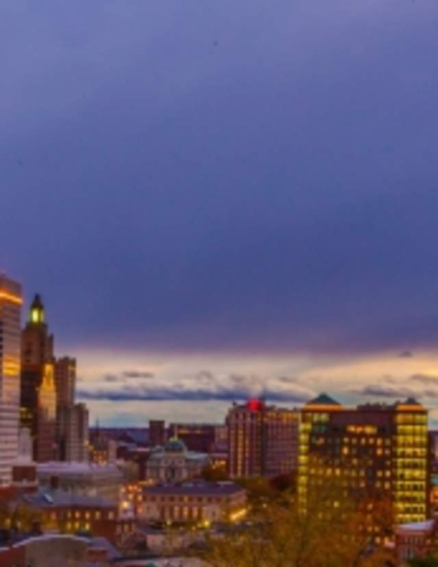Prospect Park Skyline View in Providence, RI