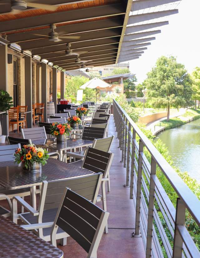 Tre Trattoria Outdoor Balcony