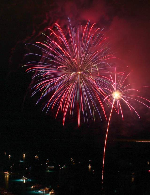 4th of July Fireworks Catalina Island