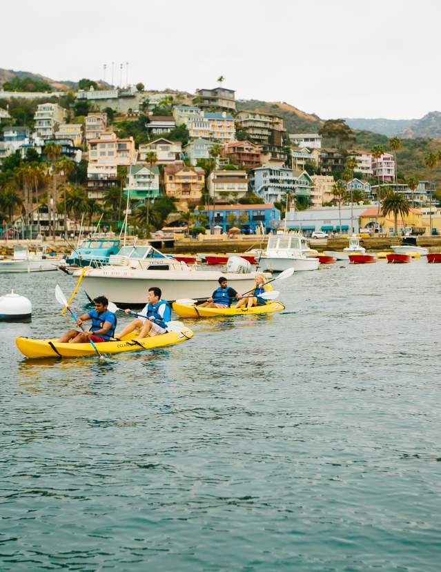 Kayaking in Avalon