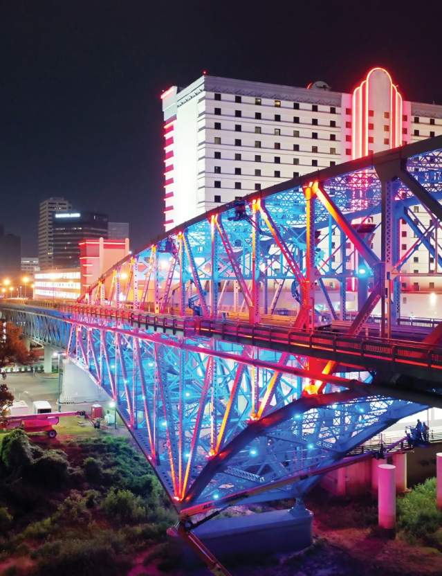 Texas Street Bridge Skyline