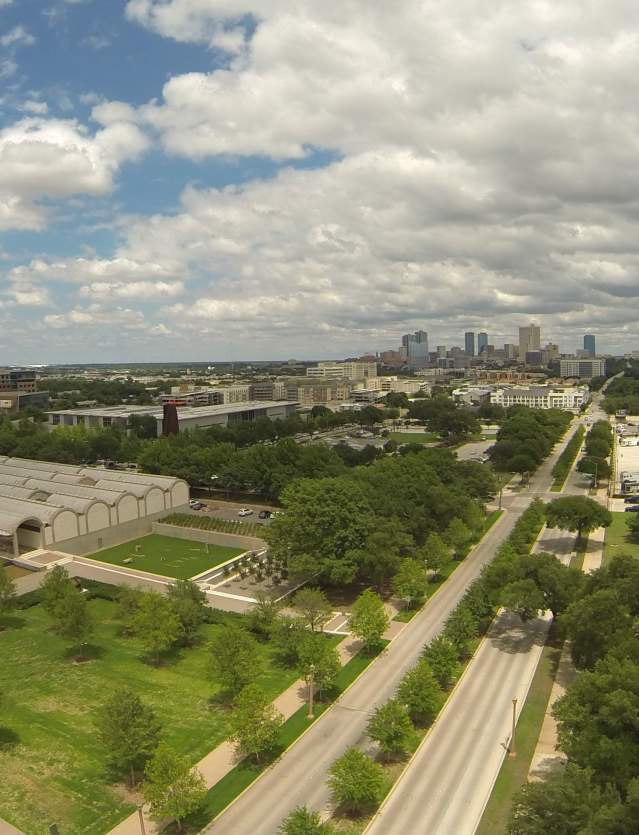Cultural District Drone Kimbell Kahn