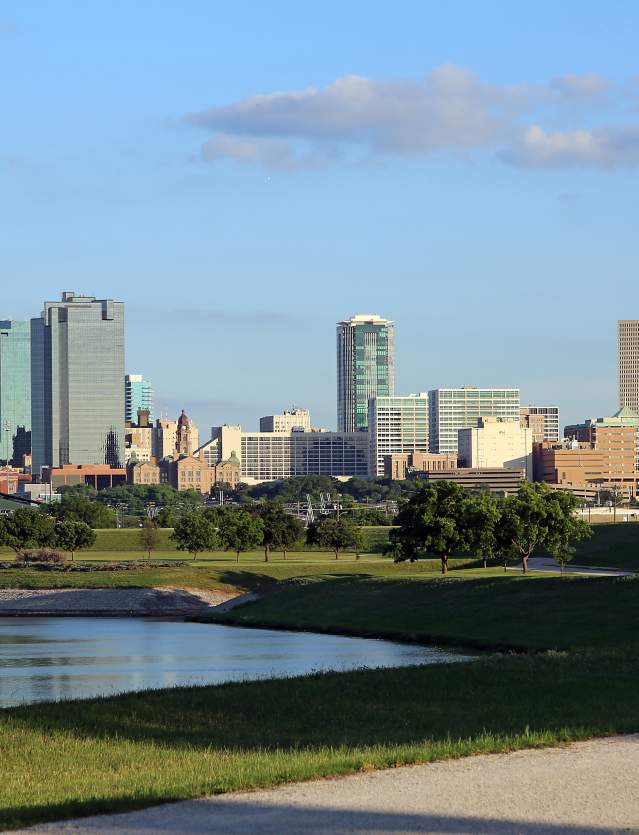 Trinity Trails river skyline