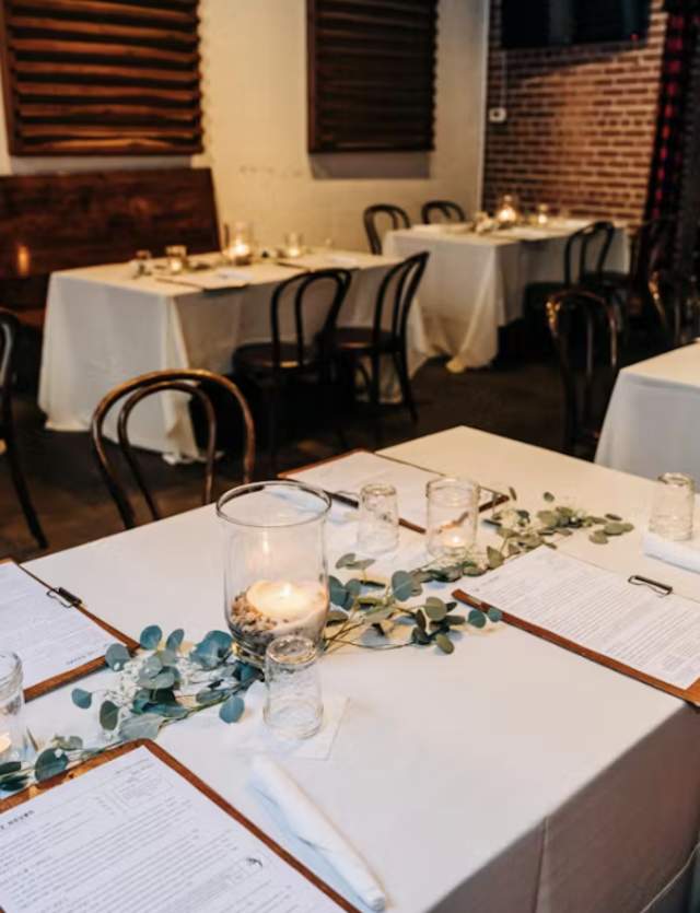 Private dining at the hound