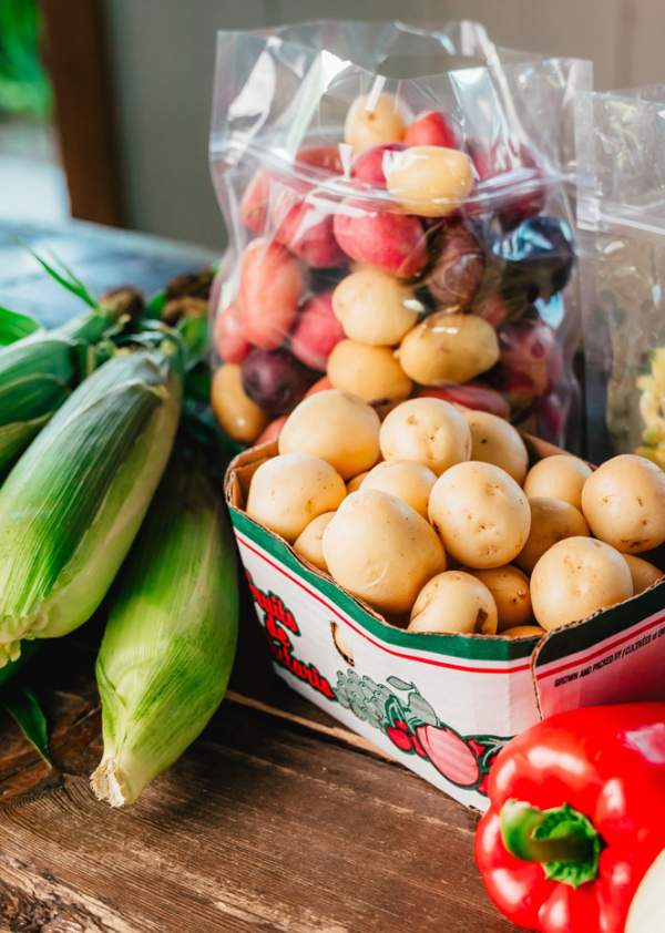 Son in law produce farm shop