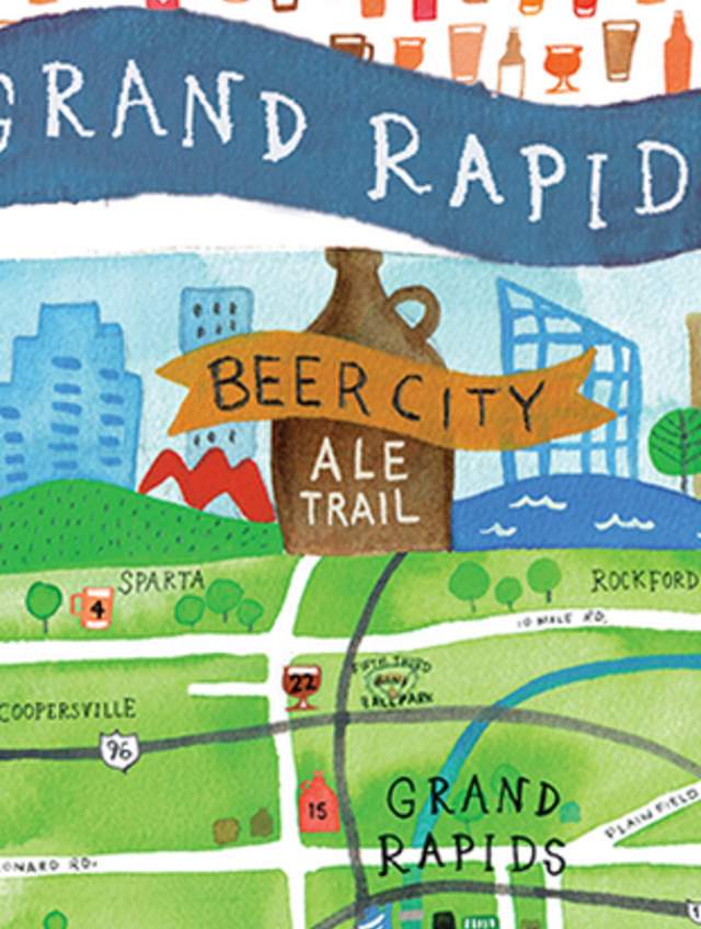 Grand Rapids Brewery Map Grand Rapids Is Beer City, Usa | Breweries, Deals, Tours & Events