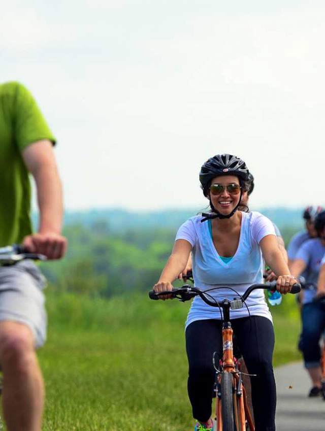 Biking at VFNHP