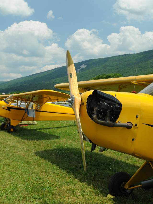 yellow airplanes