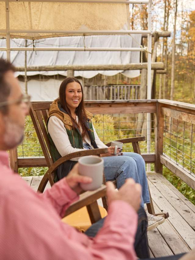 Firelight Camp Deck