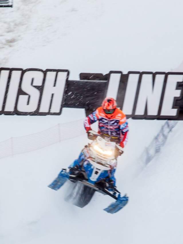 World Championship Snowmobile Hillclimb