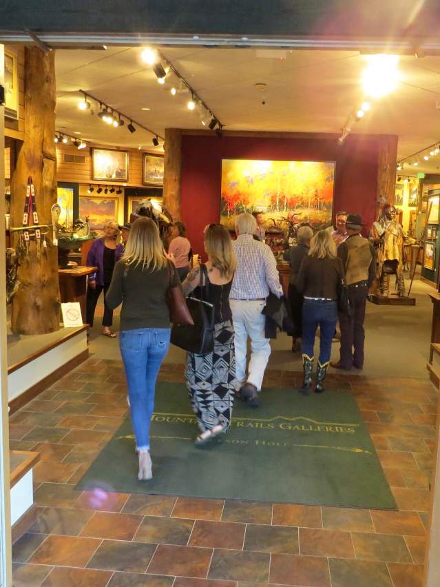 Fall Arts Festival gallery Walk Interior photo