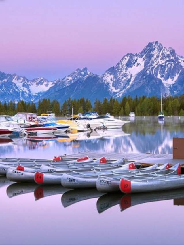 Grand Teton Lodge Company boats
