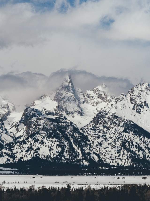 Snowy Tetons