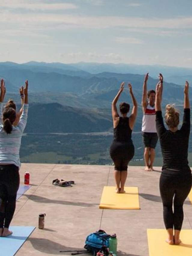 mountain yoga